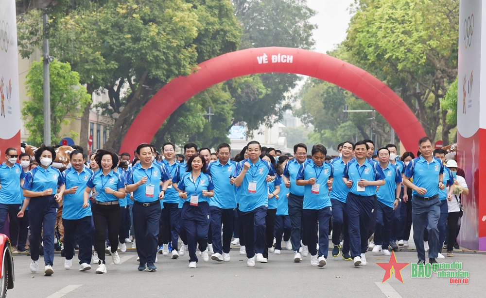 Phát động ''Hà Nội đếm ngược 31 ngày hướng tới SEA Games 31''